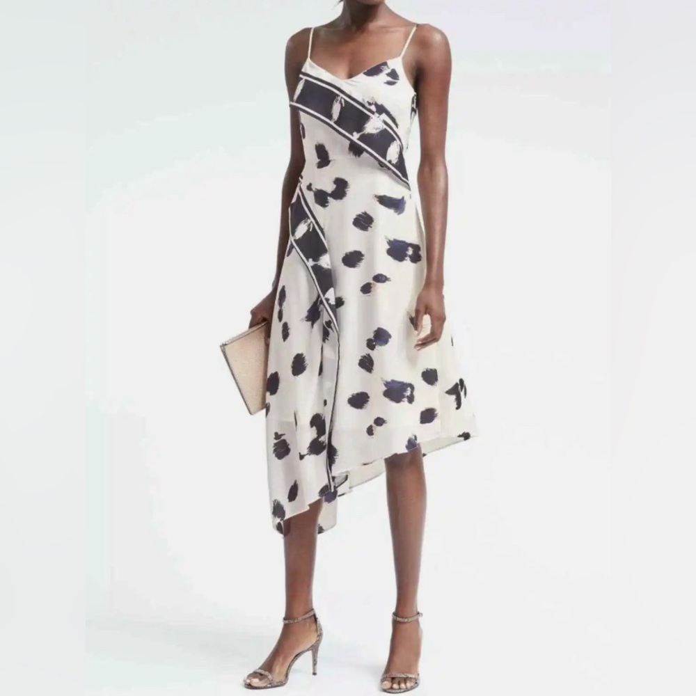 Like New Size 10 Banana Republic Asymmetrical Dress